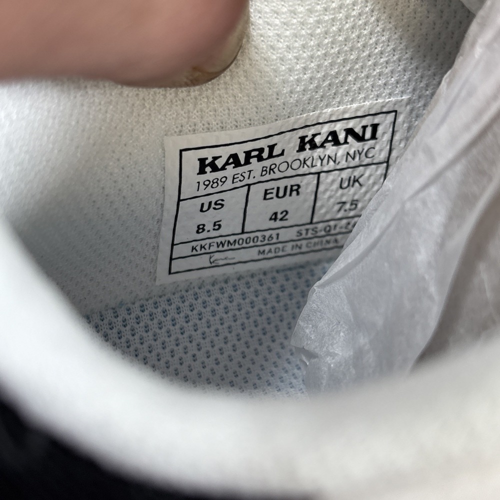 Karl Kani 89 Classic Athletic Shoes Size 8.5 KKFWM000361 - Picture 9 of 11
